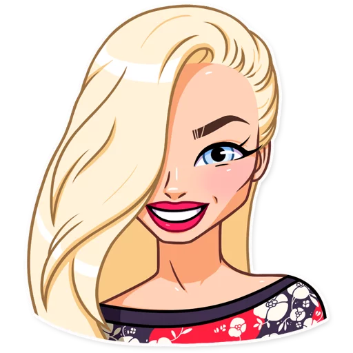 Miss Alena Telegram Sticker #7 - Miss Alena #7
