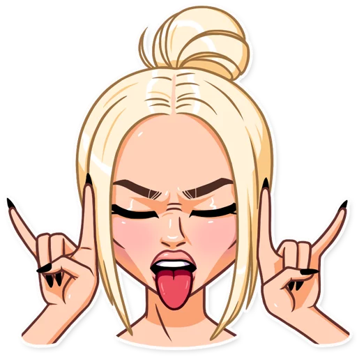 Miss Alena Telegram Sticker #9 - Miss Alena #9