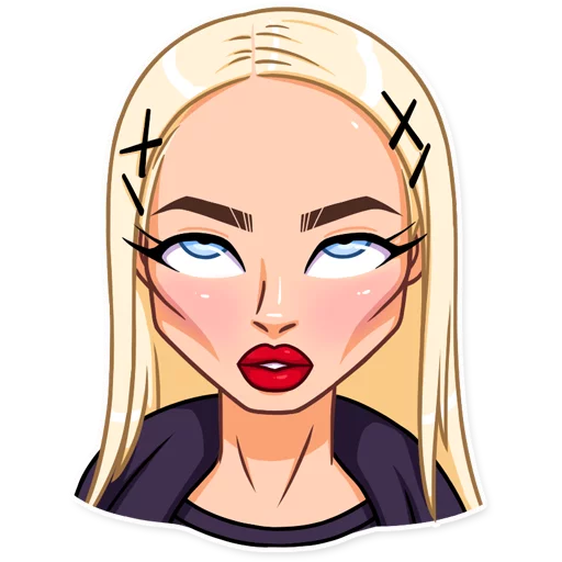 Miss Alena Telegram Sticker #10 - Miss Alena #10