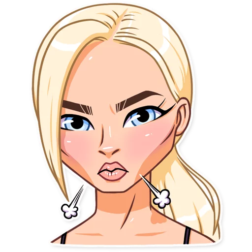 Miss Alena Telegram Sticker #12 - Miss Alena #12
