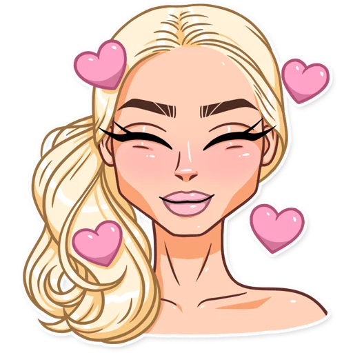 Miss Alena Telegram Sticker #17 - Miss Alena #17