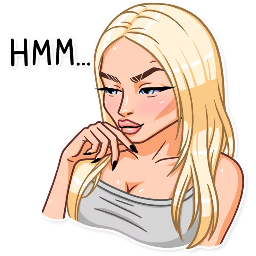 Miss Alena Telegram Sticker #18 - Miss Alena #18