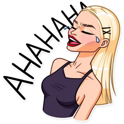 Miss Alena Telegram Sticker #24 - Miss Alena #24
