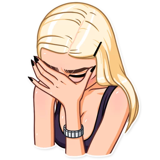Miss Alena Telegram Sticker #25 - Miss Alena #25