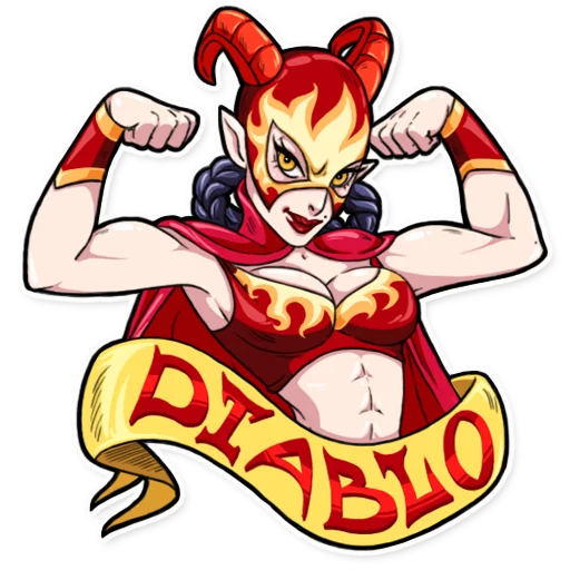 Miss Devil Telegram Sticker #20 - Miss Devil #20