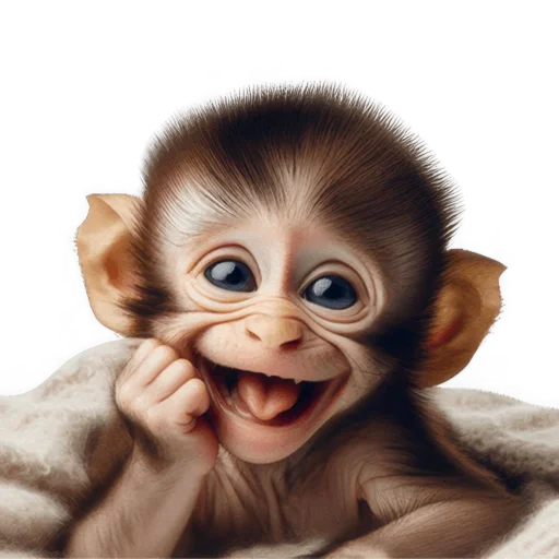 Cute Baby Monkey