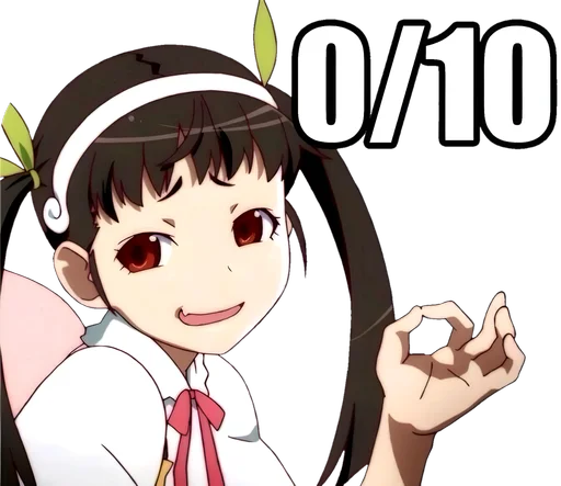 Monogatari Telegram Sticker #10 - Monogatari #10