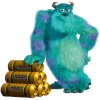Monsters Inc Pixar Emoji Telegram Sticker #9 - Monsters Inc Pixar Emoji #9