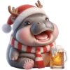 Moo Doong Ba Emoji Telegram Sticker #19 - Moo Doong Ba Emoji #19