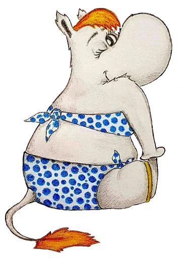 Moomin39s Telegram Sticker #19 - Moomin39s #19