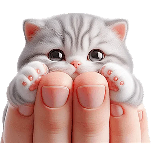 Cute Kitten Telegram Sticker #15 - Cute Kitten #15