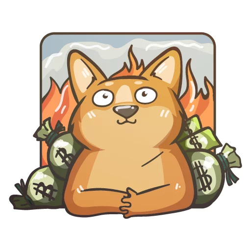 Doge Telegram Sticker #16 - Doge #16