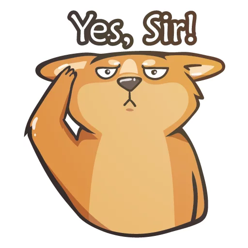 Doge Telegram Sticker #25 - Doge #25