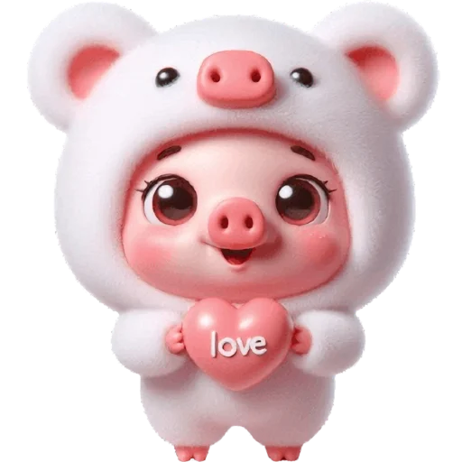 Cute Piggy Bear