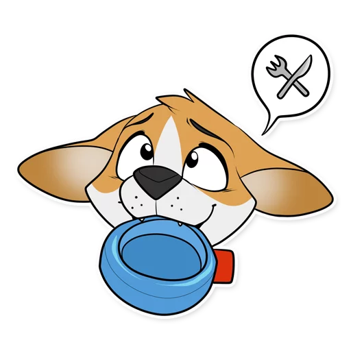 Corgi By Muzz Telegram Sticker #7 - Corgi By Muzz #7