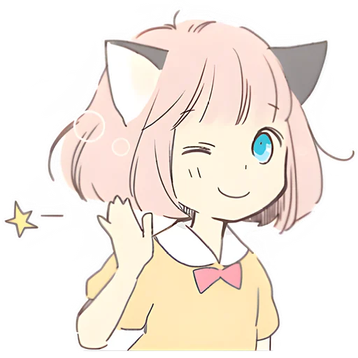 Necocochan Telegram Sticker #1 - Necocochan #1