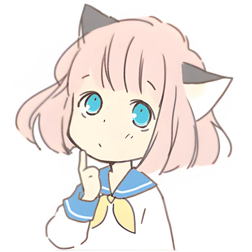 Necocochan Telegram Sticker #24 - Necocochan #24