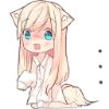 Nekomiya Emoji Telegram Sticker #4 - Nekomiya Emoji #4