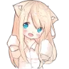 Nekomiya Emoji Telegram Sticker #5 - Nekomiya Emoji #5