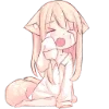 Nekomiya Emoji Telegram Sticker #23 - Nekomiya Emoji #23