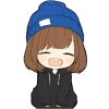 Nona Chan Emoji Telegram Sticker #5 - Nona Chan Emoji #5