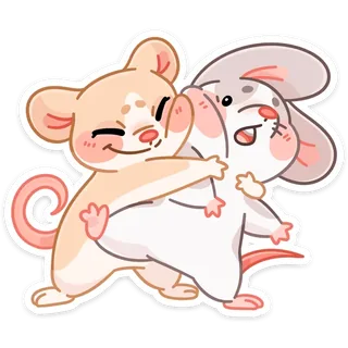 Cuddle Mice Hugs