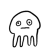 Cute Sad Octopus Emotions Emoji Set Telegram Sticker #6 - Cute Sad Octopus Emotions Emoji Set #6