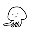 Cute Sad Octopus Emotions Emoji Set Telegram Sticker #21 - Cute Sad Octopus Emotions Emoji Set #21