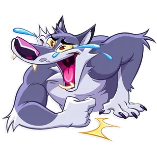 Laughing Werewolf