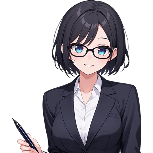 Office Tyan Telegram Sticker #5 - Office Tyan #5