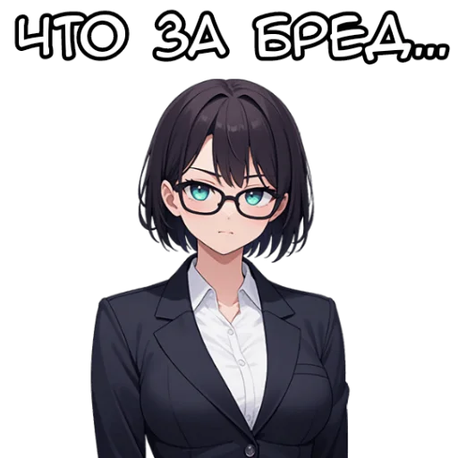 Office Tyan Telegram Sticker #8 - Office Tyan #8