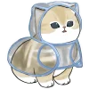 Omekashi Nyan Emoji Telegram Sticker #19 - Omekashi Nyan Emoji #19