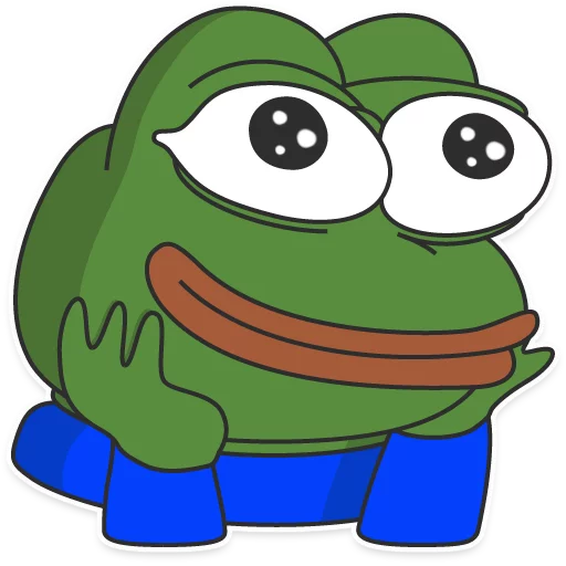 Pepe The Frog Telegram Sticker #3 - Pepe The Frog #3