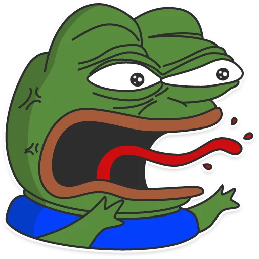 Pepe The Frog Telegram Sticker #5 - Pepe The Frog #5