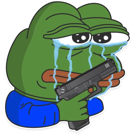 Pepe The Frog Telegram Sticker #11 - Pepe The Frog #11