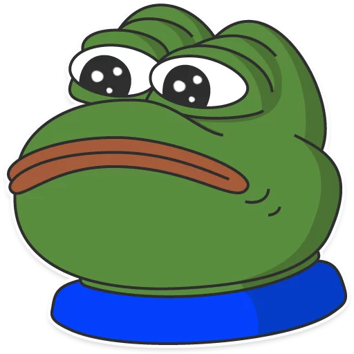 Pepe The Frog Telegram Sticker #16 - Pepe The Frog #16