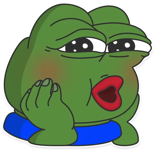 Pepe The Frog Telegram Sticker #18 - Pepe The Frog #18