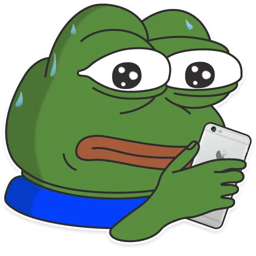 Pepe The Frog Telegram Sticker #19 - Pepe The Frog #19