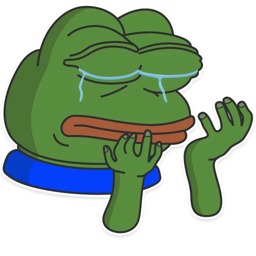 Pepe The Frog Telegram Sticker #20 - Pepe The Frog #20