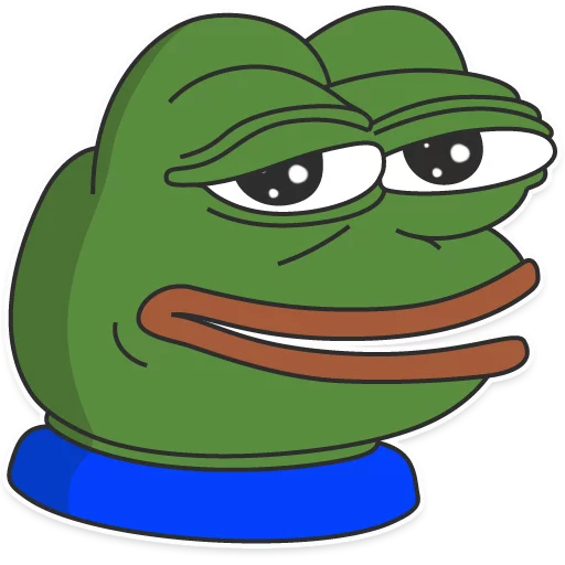 Pepe The Frog Telegram Sticker #23 - Pepe The Frog #23