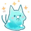 Purupuru Slime Kitten Emoji Telegram Sticker #19 - Purupuru Slime Kitten Emoji #19