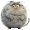 Pallas Cat Super Fat Emoji Telegram Sticker #10 - Pallas Cat Super Fat Emoji #10