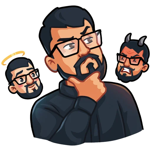 Lutheran Pastor Telegram Sticker #7 - Lutheran Pastor #7