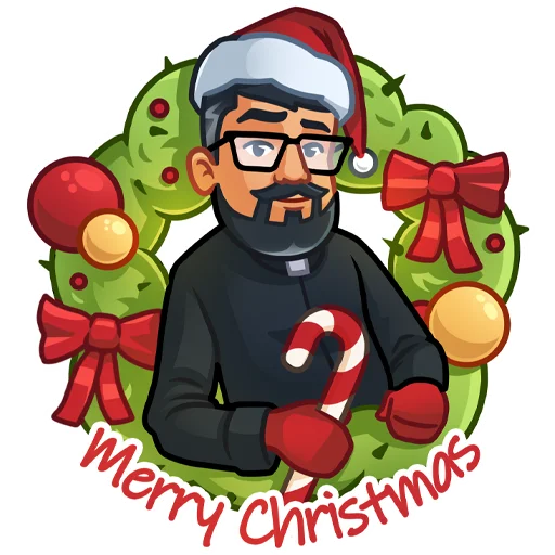Lutheran Pastor Telegram Sticker #14 - Lutheran Pastor #14