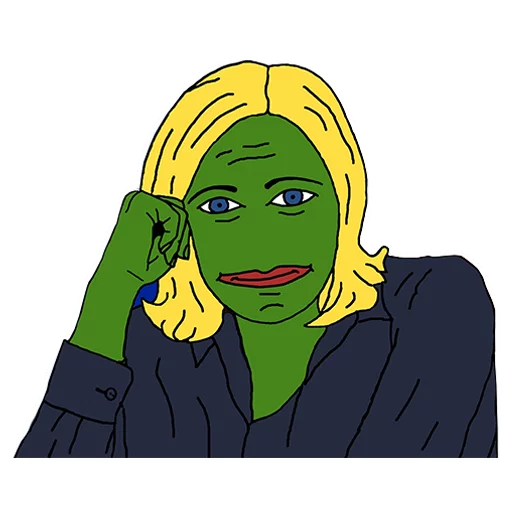 Pepe Trump Telegram Sticker #21 - Pepe Trump #21