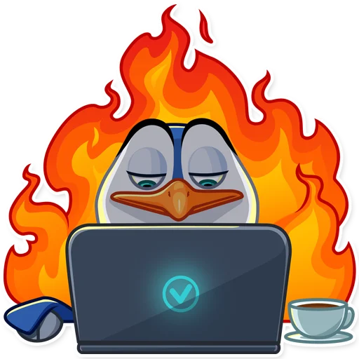 Penguin Kevin Telegram Sticker #6 - Penguin Kevin #6