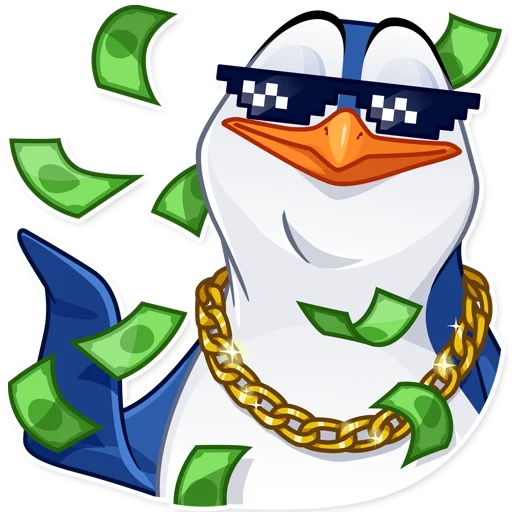 Penguin Kevin Telegram Sticker #17 - Penguin Kevin #17