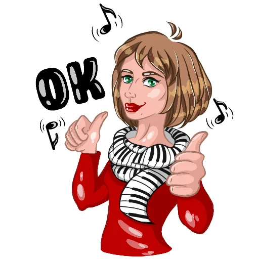 Pianogirl Telegram Sticker #3 - Pianogirl #3