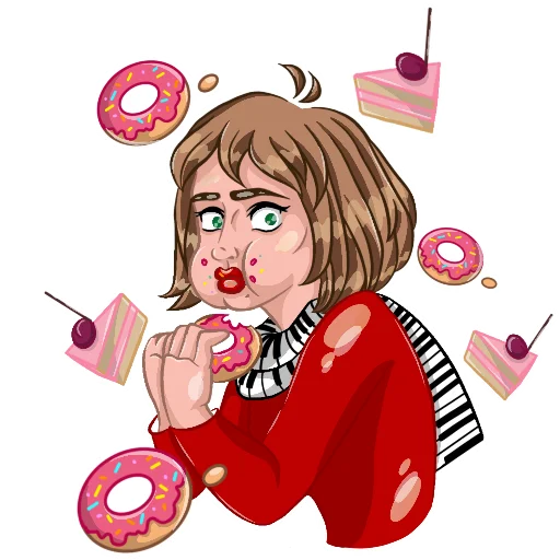 Pianogirl Telegram Sticker #7 - Pianogirl #7