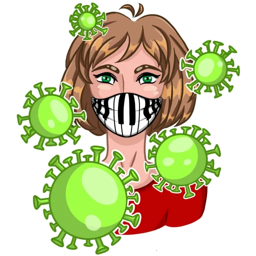 Pianogirl Telegram Sticker #14 - Pianogirl #14